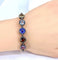 Bracelet Bracelet jonc Napoléon III en or 18 carats et multipierres 58 Facettes AB272