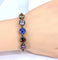 Bracelet Bracelet jonc ouvrant Napoléon III en or 18 carats, diamants et pierres 58 Facettes AB272