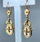 Boucles d'oreilles Boucles d’oreilles pendantes en or jaune 18 carats et perles fines 58 Facettes AB300