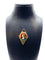 Pendentif Pendentif losangique en or jaune 18 carats et émail de Limoges 58 Facettes A 321