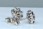 Boucles d'oreilles Boucles d’oreilles en or blanc 18 carats saphirs et diamants 58 Facettes AB363