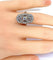 Bague 51 Bague époque 1900 en platine et diamants taille ancienne 58 Facettes AB420