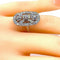 Bague 51 Bague époque 1900 en platine et diamants taille ancienne 58 Facettes AB420