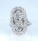 Bague 51 Bague époque 1900 en platine et diamants taille ancienne 58 Facettes AB420
