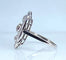 Bague 51 Bague époque 1900 en platine et diamants taille ancienne 58 Facettes AB420