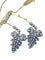 Boucles d'oreilles Parure Napoléon III - Collier négligé et boucles d’oreilles en or 18 ct, argent et diamants 58 Facettes AB437