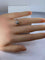 Bague 51 Bague en or blanc 18 carats avec diamant taille brillant 58 Facettes AB463