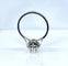 Bague 51 Bague en or blanc 18 carats avec diamant taille brillant 58 Facettes AB463