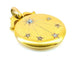 Pendentif Pendentif porte-photo ouvrant en or jaune 18 carats et diamants 58 Facettes AB468
