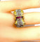 Bague 53 Bague Tank en or jaune 18 carats et diamants, vers 1930-1940 58 Facettes AB465