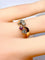 Bague 49 Bague en or 18 carats, diamants et rubis, époque 1900 58 Facettes AB490