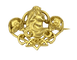 Broche Broche Art nouveau en or jaune 18 carats et diamants 58 Facettes AB523