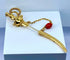 Broche Broche épingle de cravate épée en or 18 carats 58 Facettes AB524
