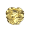 Broche Broche coulissante en or jaune 18 carats, profil de femme Art nouveau 58 Facettes AB525