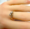Bague 54 Bague toi et moi en or 18 carats et diamants 58 Facettes AB553