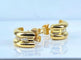 Boucles d'oreilles Boucles d’oreilles en or jaune 18 carats et diamants 58 Facettes AB566