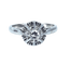 Bague 50 Bague solitaire diamant en or 18 carats et platine 58 Facettes AB560