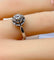 Bague 50 Bague solitaire diamant en or 18 carats et platine 58 Facettes AB560