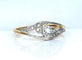 Bague 50 Bague en or 18 carats avec diamant taille ancienne et diamants 58 Facettes AB570