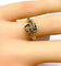 Bague 53 Bague en or 18 carats et diamants 58 Facettes AB579