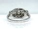 Bague 48 Bague Art déco en or blanc 18 carats et diamants 58 Facettes AB582