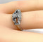 Bague 48 Bague Art déco en or blanc 18 carats et diamants 58 Facettes AB582