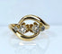 Bague 55 Bague en or 18 carats et diamants 58 Facettes AB585