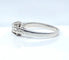 Bague 54 Bague solitaire en or blanc 18 carats et diamants 58 Facettes AB591bis