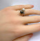 Bague 50 Bague toi et moi en or blanc 18 carats, diamants et perles 58 Facettes AB604