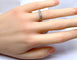 Bague 50 Demi-alliance - Bague en platine et diamants 58 Facettes AB615