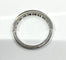 Bague 50 Demi-alliance - Bague en platine et diamants 58 Facettes AB615