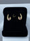 Boucles d'oreilles Boucles d’oreilles en or jaune 18 carats, diamants et pierres rouges 58 Facettes AB629