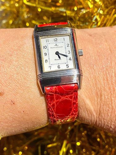 Montre Jaeger-LeCoultre Reverso - Montre pour dame en acier 58 Facettes AB659