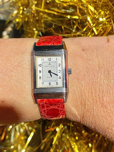 Montre Jaeger-LeCoultre Reverso - Montre pour dame en acier 58 Facettes AB659