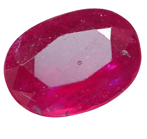 Gemstone Rubis ovale naturel 3,25 ct 58 Facettes 397