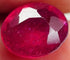 Gemstone Rubis naturel ovale 6 ct 58 Facettes 347