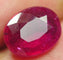 Gemstone Rubis naturel ovale 5,40 ct 58 Facettes 383