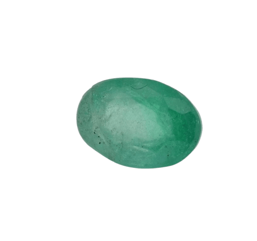 Gemstone Émeraude naturelle ovale 1,40 ct 58 Facettes 327
