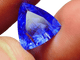 Gemstone Tanzanite - Pierre taillée trillon 3,42 ct 58 Facettes 314