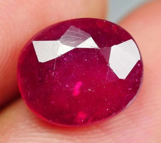 Gemstone Rubis naturel ovale 5,50 ct 58 Facettes 289