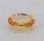 Gemstone Saphir jaune naturel non chauffé 0,94 ct, taille ovale 58 Facettes 157