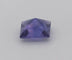 Gemstone Saphir violet naturel 0,52 ct taille carré 58 Facettes 159