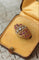 Bague 56.5 Bague boule torsadée diamants et rubis en or jaune 58 Facettes