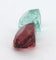 Gemstone Paire de tourmalines bleu lagon et rubellites coussin 3,05 ct 58 Facettes 205