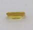 Gemstone Saphir jaune non chauffé 0,47 ct taille rectangle 58 Facettes 158