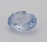 Gemstone Saphir bleu naturel chauffé 1,01 ct, taille ovale 58 Facettes 108