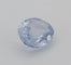 Gemstone Saphir bleu naturel chauffé 1,01 ct, taille ovale 58 Facettes 108
