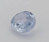 Gemstone Saphir bleu naturel chauffé 1,01 ct, taille ovale 58 Facettes 108
