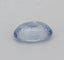 Gemstone Saphir bleu naturel chauffé 1,01 ct, taille ovale 58 Facettes 108