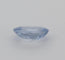 Gemstone Saphir bleu naturel chauffé 1,01 ct, taille ovale 58 Facettes 108